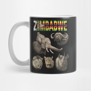 Big Five Zimbabwe Safari Mug